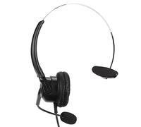 Jwthee Casques téléphoniques pour téléphones de Bureau, Casque téléphonique avec Microphone réglable à 330 °, écouteurs Rj9 pour téléphone Fixe de Bureau à Domicile et Centre d'appels