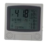 Jwthee Corloge de Table de prière, Alarme numérique Musulmane, Horloge de Table numérique Mulsim Alarme de prière, 9,3 x 8,9 x 0,9 Pouce (Pas de Batterie)