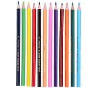 Jwthee Crayons de couleur, 12 pièces crayons de couleur aquarelle couleurs crayons aquarelle ensemble de crayons de couleur dessin croquis fournitures d'art crayons de dessin d'artiste