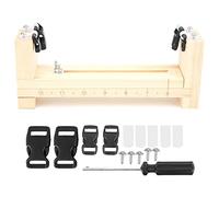 Jwthee Gabarit de bracelet en bois, gabarits de bracelets paracorde réglable gabaritss de paracordes fabricant de braceletss paracordess tressage tissage kit d'outils de bricolage
