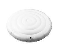 Jwthee Hot Tub Covers Replacement, Inflatable Tub, 4.5 Ft Inflatable Hot Tub Cover Foldable Energy Saving Lid for Round Outdoor Inflatables Hots Tubs