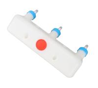 Jwthee Milk Dispenser, 3L Goat Milk Feeder, Puppy Sheep Lamb Calf Feeding Bucket Water Bottle Dispenser Farm Drinking Equipment with 3 Nipples for Professional Breeding