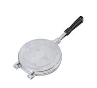 Jwthee Poêle à frire antiadhésive double face, machine à sandwich grillé, poêle réversible à crêpes et à sandwich avec poignée froide au toucher, alliage d'aluminium à chauffage rapide (Tapez 1)