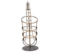 Jwthee Wine Racks Countertop, Saxophone Metal Wine Bottle Holder Tabletop Wine Holder Stand Collectible Figurines Wine Shelf for Home Interior Kitchen Bar Decorations Wine Lovers
