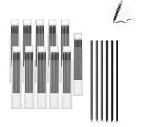 jwtyu 66 mines pour crayon de menuisier 2,8 mm Mines pour crayon à tracer HB
