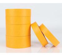 jwtyu Lot de 8 rouleaux de ruban de masquage doré de 1,2 cm x 50 m - Convient pour les travaux de peinture, la rénovation, la peinture et les travaux manuels comme ruban de peinture