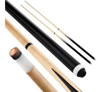 JX Pool Cues Lot de 2 queues de Billard en Bois Dur 13 mm