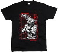 JXAYCHQZ Chainsaw Man Anime Cotton T-Shirt Men(X-Large)