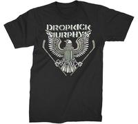 JXAYCHQZ Dropkick Murphys Men's Dead End Kids T-Shirt Black Officially Licensed Merchandise(Small)