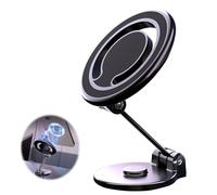 JXBCGAL Support Telephone Voiture Magnetique pour MagSafe, Support de Téléphone Magnétique de Voiture, pour iPhone 16/15/14/13/12 et Tous, et étui MagSafe, Autre Smartphone avec Plaque Métallique