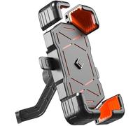JXDYY Support Telephone Moto pour BMW Motorrad 1600 Grand America, Universel Porte Téléphone Rotatif à 360°, Support de Téléphone de Moto pour Téléphone Portable de 4,7 à 7,2 Pouces,B-Orange