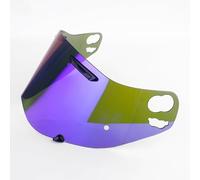 JXDYY Visière Casque Moto pour ARAI Tour CROSS3 TX3 XD4, Visière Anti-Buée Casque Remplacement de Visière de Lentille Casque de Bouclier Vent Moto,Normal-C Blue Plating