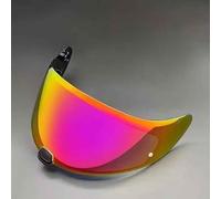 JXDYY Visière Casque Moto pour HJC C70 FG-17 IS-17 FG-St HJ-20ST, Visière Anti-Buée Casque Remplacement de Visière de Lentille Casque de Bouclier Vent Moto,Normal-Brosered