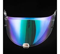 JXDYY Visière Casque Moto pour HJC HJ-26 Rpha-11 Pro Rpha-70 St, Visière Anti-Buée Casque Remplacement de Visière de Lentille Casque de Bouclier Vent Moto,Normal-L Aurora Green