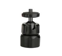 JXE 360¡ãSwivel 1/4" Mini Ballhead Camera Ball Head Tripod Holder Mount with Hot Shoe Adapter for DSLR Camera DV LED Light Camcorderu