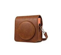 JXE Housse de protection rétro pour appareil photo Instax Square SQ1 Marron