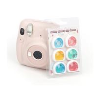 JXE Kit de filtres pour objectif gros plan 6 couleurs avec effet spécial miroir de couleur compatible avec Fujifilm Instax Mini 11 Camera