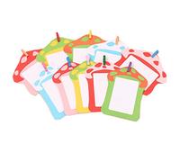 JXE Lot de 10 cadres de film à suspendre en forme de champignon pour Fujifilm Instax Wide 300/210 avec ficelle et pinces en bois