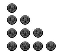 JXE Lot de 10 capuchons de protection en silicone pour manette tactile Oculus Quest 1 2 Rift S-Noir