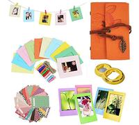 JXE Mini kit d'accessoires de décoration instantanée pour photos - Album de bureau, cadre à suspendre - Compatible avec Fujifilm Instax Mini 8 8+ 9-OR