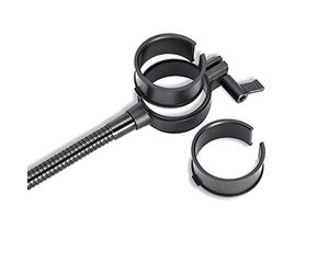 JXE Support en métal fileté 1/4 avec tuyau flexible pour écran de moniteur, lampes flash LED, microphone, caméras d'action pour Zhiyun Crane 2 axes stabilisateur de cardan (400 mm)