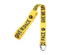 JXGZSO Friendly But Nervous/Give Me Space Dog Laisse pour chien de sauvetage pour chiens anxieux Cadeau (Give Me Space Lahes)