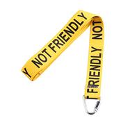 JXGZSO Laisse pour chien « Not Friendly » « Keep Away Give Me Space » (laisse non amicale)