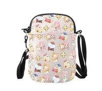 JXGZSO Nikki Sac à bandoulière inspiré du jeu Motif chat Momo, Nikki Momo Sac, small