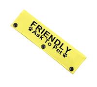 JXGZSO Not Friendly Ask to Pet Laisse de sauvetage pour chien Give Me Space (Friendly A to P DLS)