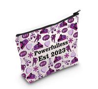 JXGZSO Romantasy Reader Sac à maquillage inspiré d'un livre puissant, cadeau de cow-boy, Romance Book Bag 5