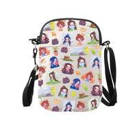 JXGZSO Sac à bandoulière avec personnage d'animation, cadeau inspiré de l'animation, cadeau pour fan de méchant, Sac personnage d'animation, small