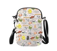 JXGZSO Sac à bandoulière humoristique Adhd Cadeau de santé mentale Cadeau neurodiverse, Sac drôle Adhd, small