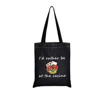 JXGZSO Sac à bandoulière « I'd Rather Be At The Casino » - Cadeau idéal pour les amateurs de casino