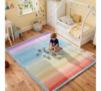jxgzyy Tapis d'éveil pour bébé 150 x 200 x 3 cm en mousse à mémoire de forme avec dos antidérapant