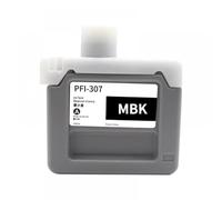 JXHDWYTYO 330 ML PFI-307 PFI307 PFI 307 CARTRIDE À L'ENK Compatible avec Le MODÈLE Imprimer(PFI-307-MBK)