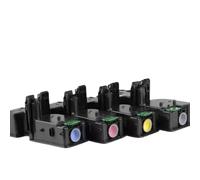 JXHDWYTYO 4 pièces TK5443 TK5433 Toner Cartridge Set Compatible avec Les modèles d'imprimantes PA2100CX PA2100CWX
