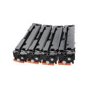 JXHDWYTYO 4PCS CF410X 410X CARTRILLE DE Toner Compatible Compatible avec Pro M452DN M452DW M452NW MFP M377DW M477FDN M477FDW M477FNW Imprimer