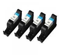 JXHDWYTYO Black Ink Cartridge 51640A Compatible avec 40 Remplacement Compatible avec DesignJet 230 250C 330 350C 430 450C Les imprimantes travaillent avec 40 séries(4 Black)