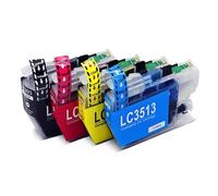 JXHDWYTYO Cartridge à Encre Compatible LC3511 LC3513 Compatible avec Les imprimantes MFC-J690DW MFC-J491DW MFC-J890DW DCP-J572DW(1Set 4Color)