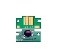 JXHDWYTYO Puce de Cartouche permanente PFI-120 PFI120, Compatible avec Les puces Arc d'imprimante ImagePROGRAF TM-200 TM-205 TM-300 TM-305(1PC-MBK)