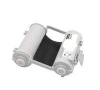 JXHDWYTYO Ruban de Transfert Thermique SL R101T R103T, Compatible avec Max CPM 100G3C CPM 100 CPM 100H4 CPM 100H5 100HG3C 100HIII Bepop Compatible avec imprimante d'étiquettes(R101T No Chip Black)