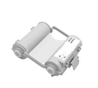JXHDWYTYO Ruban de Transfert Thermique SL R101T R103T, Compatible avec Max CPM 100G3C CPM 100 CPM 100H4 CPM 100H5 100HG3C 100HIII Bepop Compatible avec imprimante d'étiquettes(R122T No Chip White)