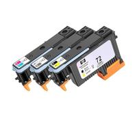 JXHDWYTYO Tête d'impression 72 C9380A C9383A C9384A, Compatible avec l'imprimante Designjet T1100 T1100S T1100MFP T610 T620 T1120 T1120HDS T770 T790(1SET PKGY CM MKY)