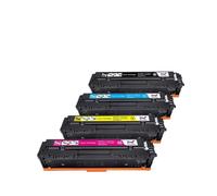 JXHDWYTYO Toner 4PK Compatible avec CF500A 202A Color Pro MFP M281fdw M254dw 202X