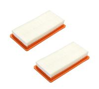 Jxjamp 2pcs Filtre à pli Plat Hepa remplace pour aspirateur Karcher DS5800 DS6000