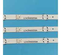 Jxjamp Accessoires 3 Pcs/Ensemble LED Bande de rétroéclairage for LG 43UJ6300 43UJ6500 43UJ6560 43UJ651V 43UJ561V 43UJ701V 43UK6200 43UJ630V 43UJ635V 43LJ614V (Color : 1 Set)