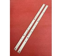 Jxjamp Barre LED (2) pour Samsung UE55MU6670U UE55MU6500 UE55KU6670 UE55KU6500 UE55MU6400 UE55KU6400 UE55KU7500 BN96-39595A 39596A 39602A