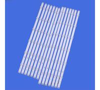 Jxjamp TV LED Barres de lumière for LG 55LA6205 55LA6208 55LA620S 55LA620V Bandes de rétroéclairage G/D Kit 12 LED Lampes Lens 14 Bandes Pola2.0 55 Pouces