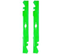 JXJKCZ Lot de 2 lames de tondeuse à gazon 742P05510-X pour Deck Cub Ca det M TD XT2-LX46 XT1-LT46 ZTS1 ZT1 46, remplace OEM 742-05510-X (paillage dentelé), lot de 2