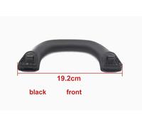 JXMFKBB /Fit for Volkswagen VW Polo 2011-2018 Accessoires de voiture Poignée de sécurité intérieure for toit Accoudoir d'entrée Main courante Cadre de porte Main courante(1pcs black front)